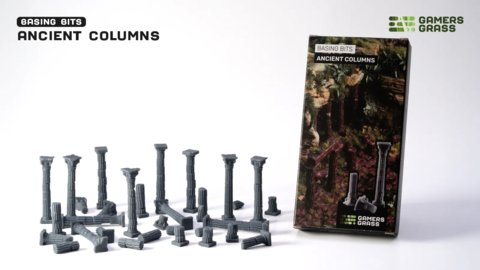 GamersGrass Basing Bits - Ancient Columns