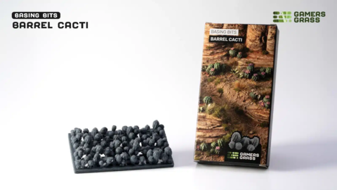GamersGrass Basing Bits - Barrel Cacti