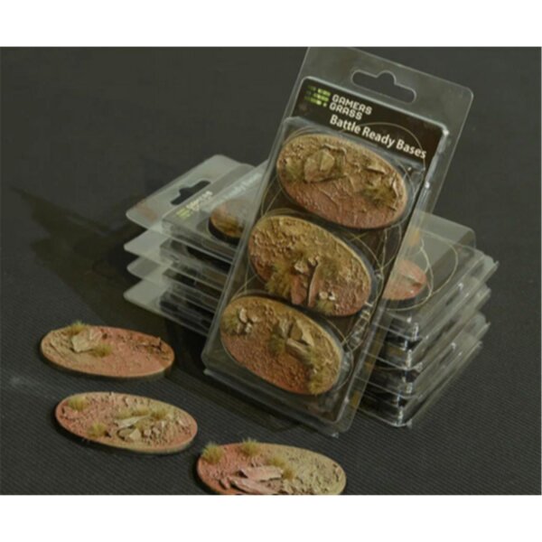 GamersGrass Badlands - Oval 75mm (x3)