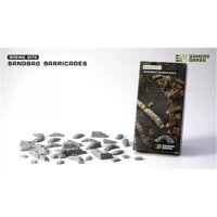 GamersGrass Basing Bits - Sandbag Barricades