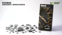 GamersGrass Basing Bits - Sandbag Barricades