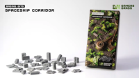 GamersGrass Basing Bits - Spaceship Corridor