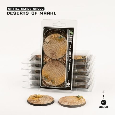 GamersGrass Deserts of Maahl - Round 60mm (x2)