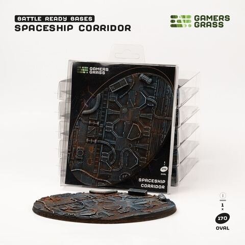 GamersGrass Spaceship Corridor - Oval 170mm (x1)