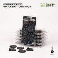 GamersGrass Spaceship Corridor - Round 40mm (x5)