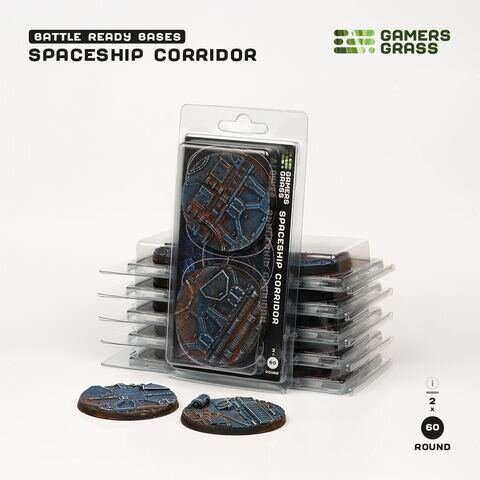 GamersGrass Spaceship Corridor - Round 60mm (x2)