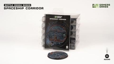 GamersGrass Spaceship Corridor - Round 80mm (x1)