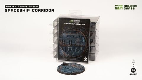 GamersGrass Spaceship Corridor - Round 90mm (x1)