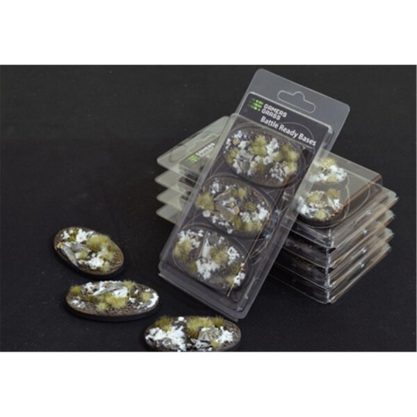 GamersGrass Winter - Oval 75mm (x3)