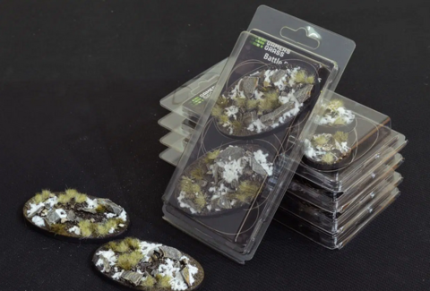 GamersGrass Winter - Oval 90mm (x2)