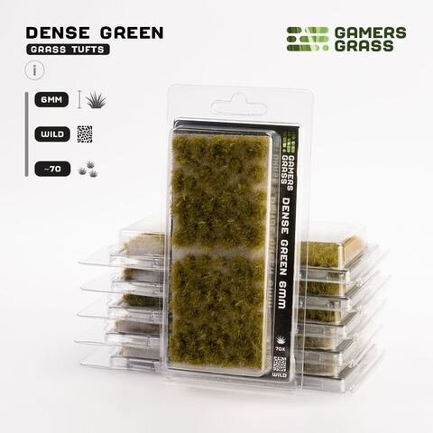 GamersGrass Dense Green 6mm Tufts Wild