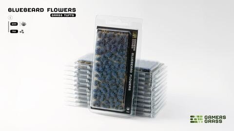GamersGrass Bluebeard Flowers