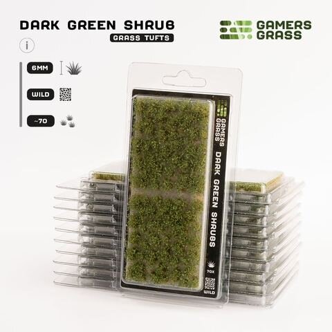GamersGrass Dark Green Shrub Wild