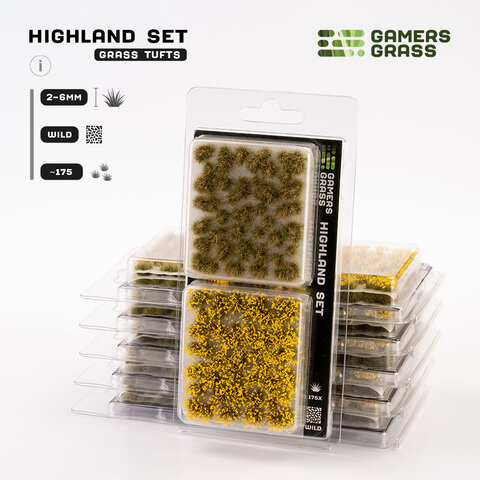 GamersGrass Highland Tuft Set Wild
