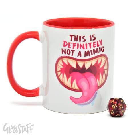 Crit Stones Not a Mimic Gift Mug