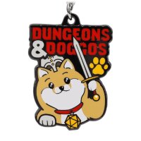 Crit Stones Dungeons & Doggos Keychain