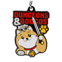 Crit Stones Dungeons & Doggos Keychain