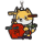 Crit Stones Much Crit Keychain