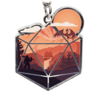 Crit Stones The d20 Hero Keychain