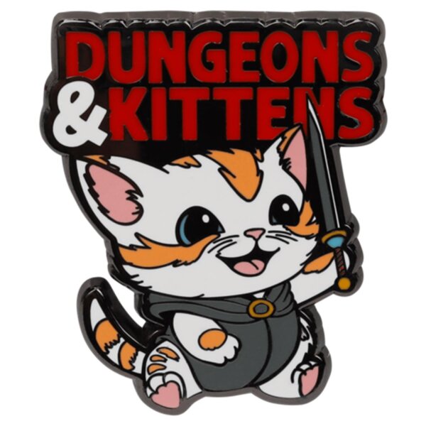 Crit Stones Dungeons & Kittens Pin