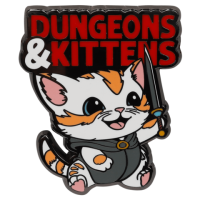 Crit Stones Dungeons & Kittens Pin
