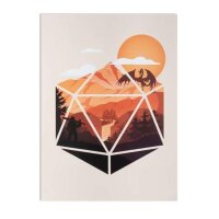 Crit Stones The D20 Hero Greeting Card