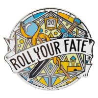 Crit Stones Roll Your Fate Spinner Pin