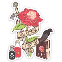 Crit Stones Carpe DM Sticker