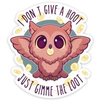 Crit Stones Gimme Loot Sticker
