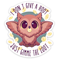 Crit Stones Gimme Loot Sticker