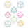 Crit Stones Minimal DnD Sticker