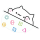 Crit Stones Bongo Dice Cat Sticker