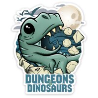 Crit Stones Dungeons and Dinosaurs Sticker