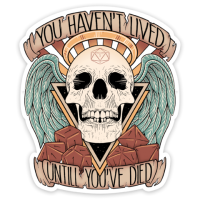 Crit Stones Character Death Sticker