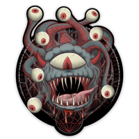 Crit Stones Summoning of the Beholder Sticker