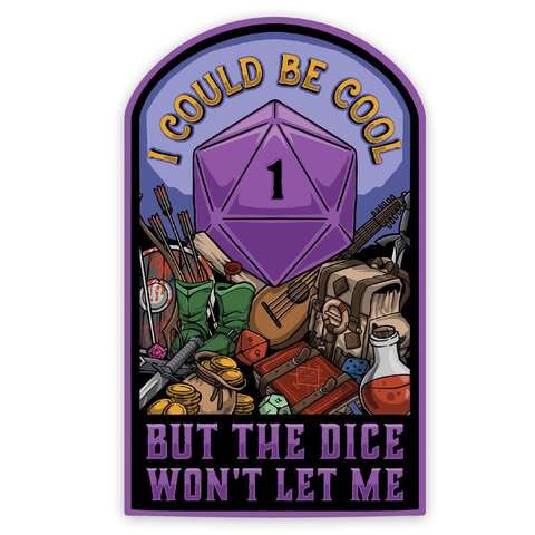Crit Stones I Could be Cool Sticker