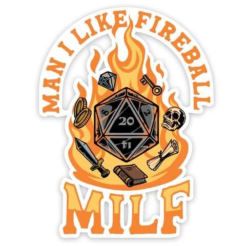 Crit Stones MILF Sticker