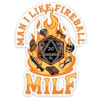 Crit Stones MILF Sticker