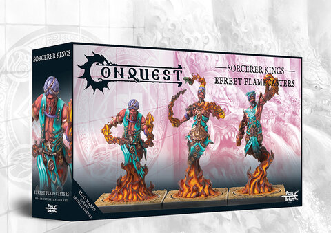Conquest Sorcerer Kings: Efreet Flamecasters