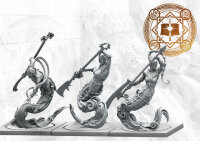 Conquest Sorcerer Kings: Steelheart Djinn (with Polearms)