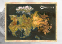 Conquest Cloth Map of Alektria, the first continent of...