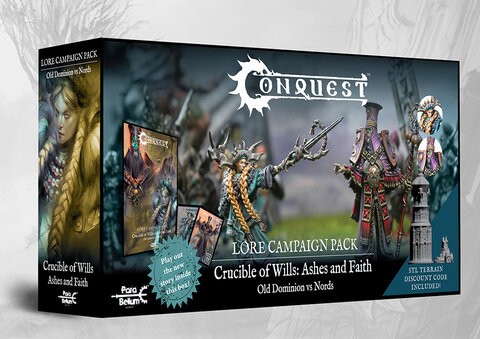 Conquest Lore Campaign Pack - Crucible of Wills: Ashes and Faith