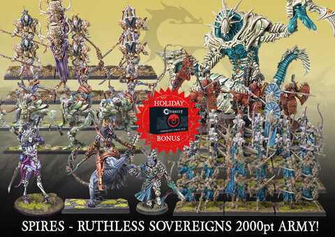 Conquest Spires Ruthless Sovereigns 2000 pt Army