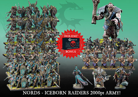 Conquest Nords Iceborn Raiders 2000pt Army