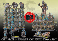 Conquest City States Hammer and Anvil 2000pt Army