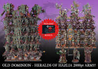 Conquest Old Dominion Heralds of Hazlia 2000pt Army