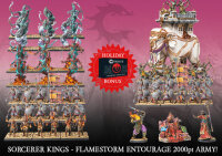 Conquest Sorcerer Kings Flamestorm Entourage  2000pt Army