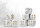 Conquest City States Logo on Light Grey Marbled Dice with Gold Pips- 24 per pack