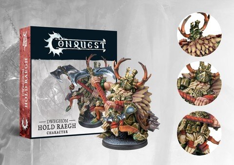 Conquest Dweghom: Hold Raegh - New Alt Sculpt