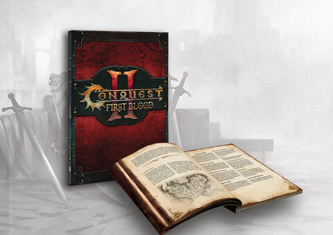 Conquest First Blood Softcover Rulebook - English 2.0